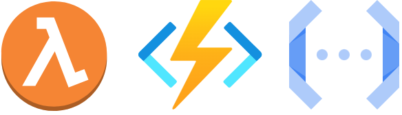 AWS Lambda, Azure Function, GCP Function