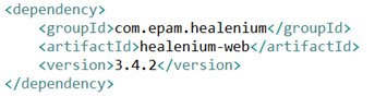 Healenium - dependency