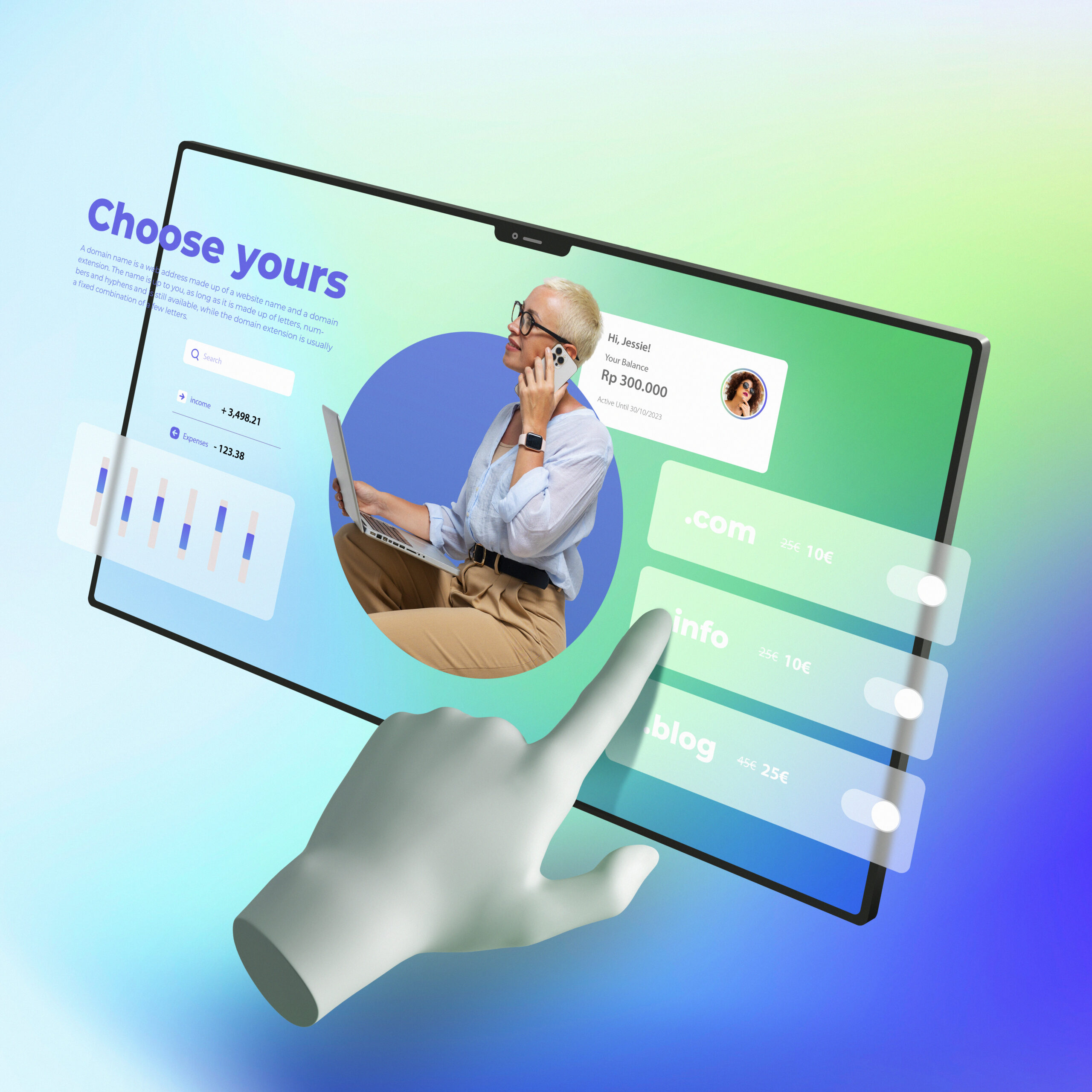 Dynamic Web Application Banner