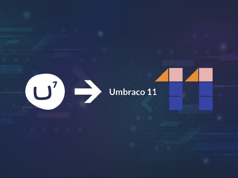 Umbraco 7 to 11