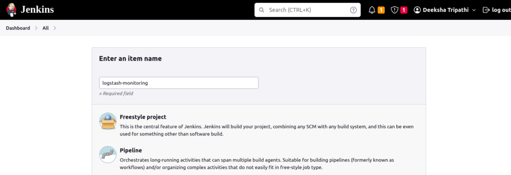 Creating Jenkins Pipeline