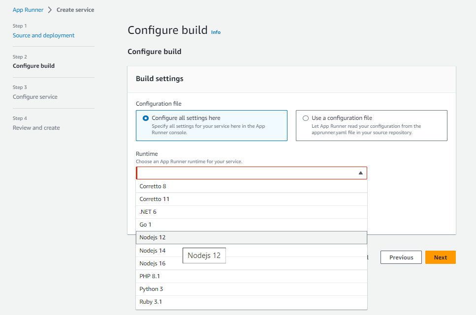 Open Configure Build