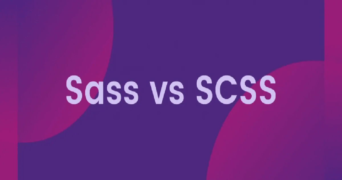 Sass vs. SCSS