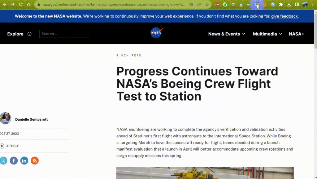 Video demo for Font infos extension.