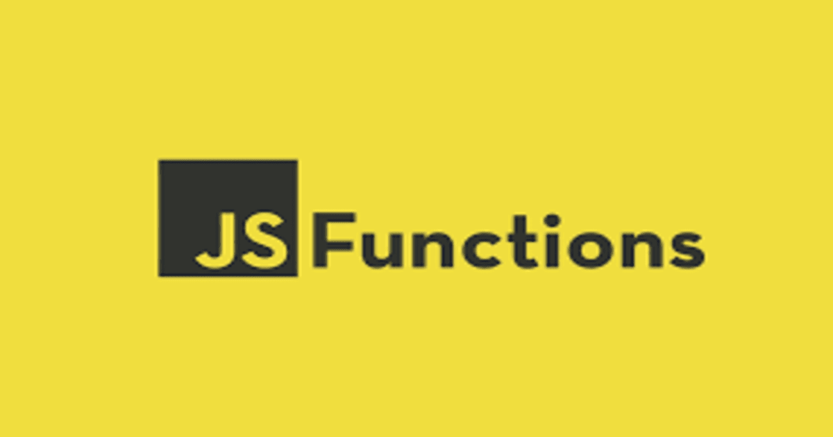 Functions in JavaScript