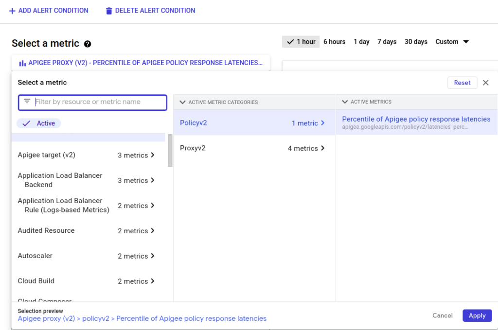 Global Integration Homepage > Latency Alerts in Apigee > Screenshot from 2023-11-23 18-20-04.png