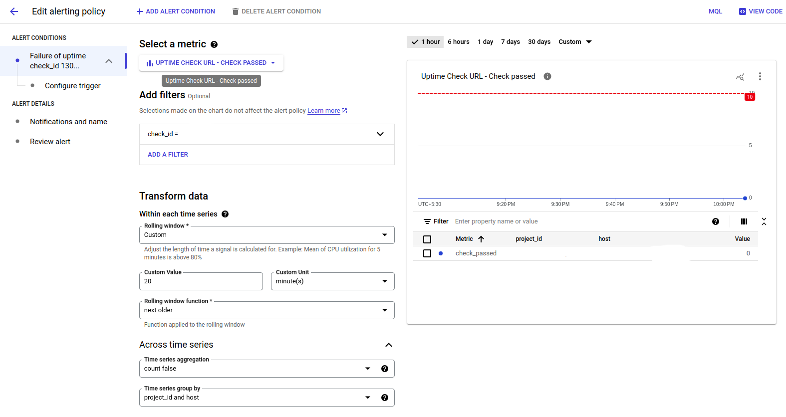 Global Integration Homepage > Alerts for URL failure with Uptime Check > Screenshot from 2023-11-23 22-06-57.png