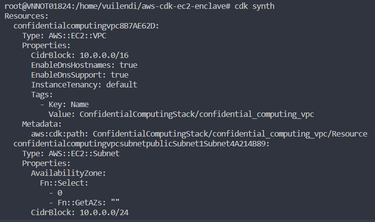 Using AWS CDK - Generate AWS CloudFormation Template
