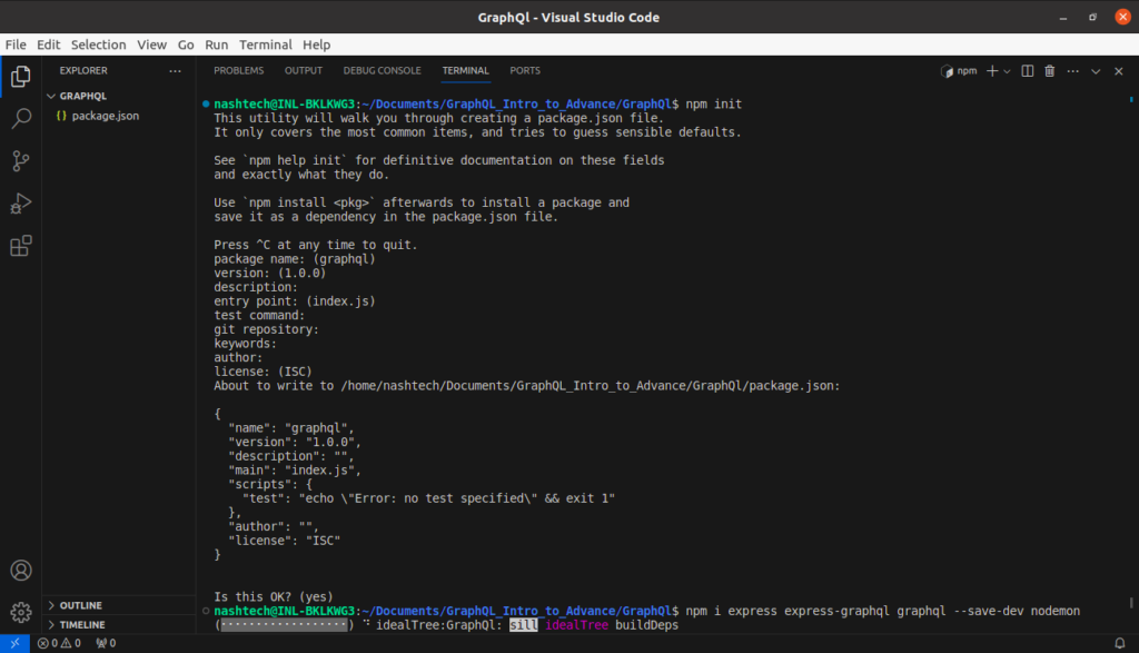 Steps to Set Up GraphQL