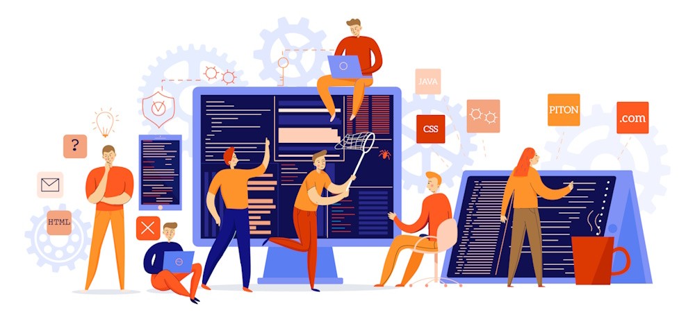 Image of software development