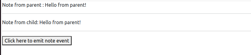 Two way binding between related components in angular