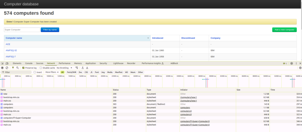 Demo Website for Recording User Actions