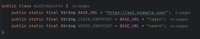 REST Assured with Custom Java Frameworks - API Endpoints
