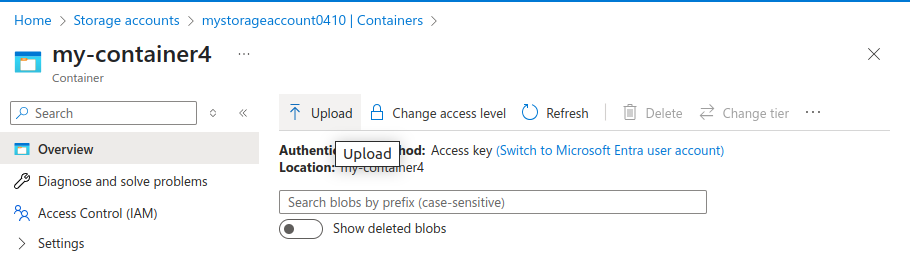 Blob Storage