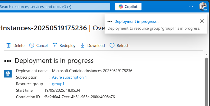 Azure Container Instances