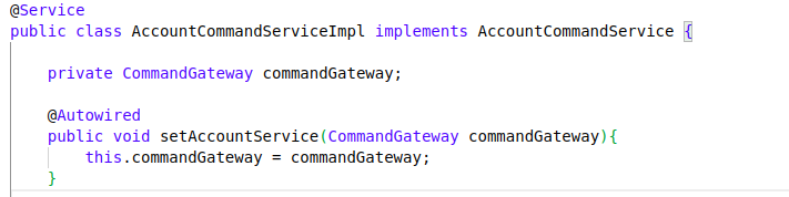 Setter Injection Code Example