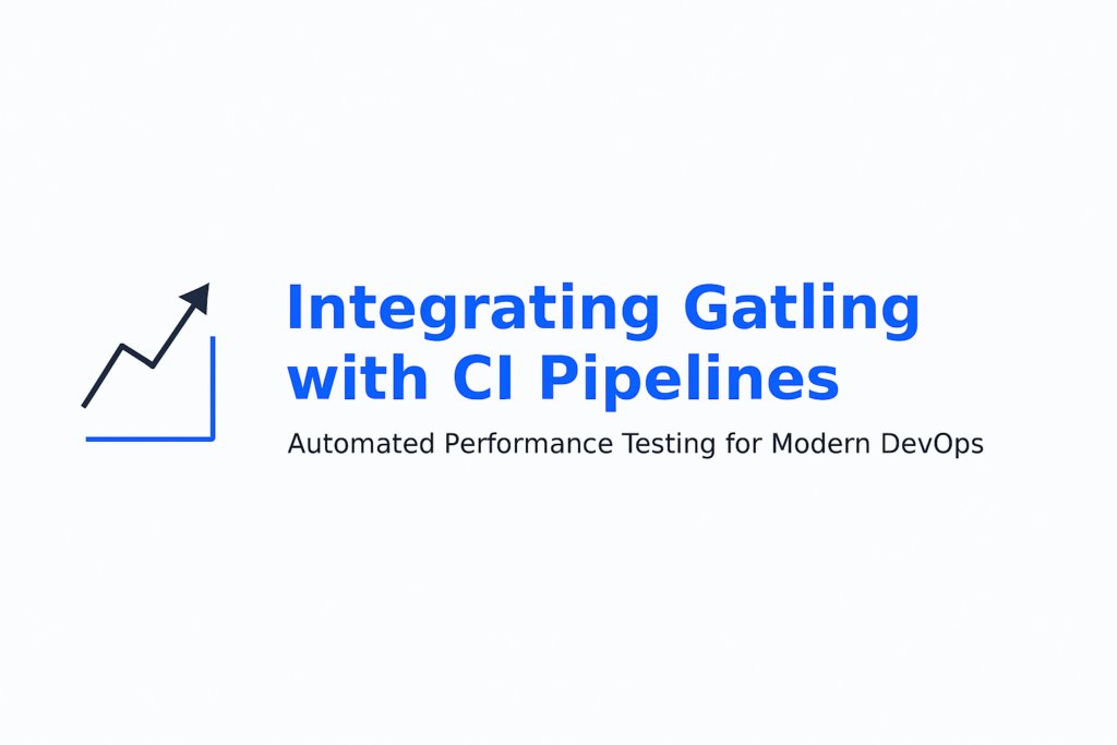 Gatling with CI pipeline