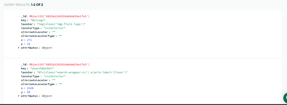 Dashboard to Visualize Self-Healing with MongoDB