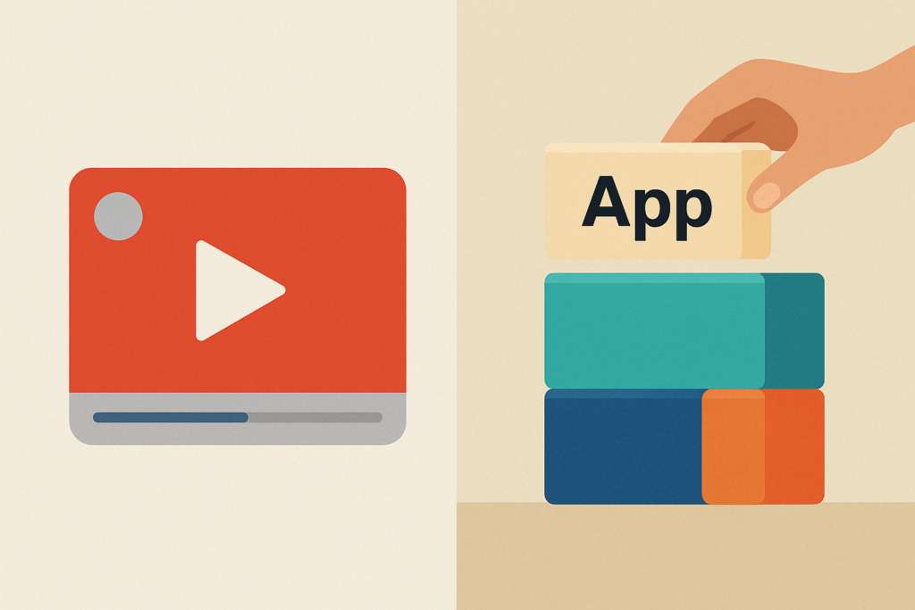 To become a fullstack developer, we need to build a real project not only watching video.