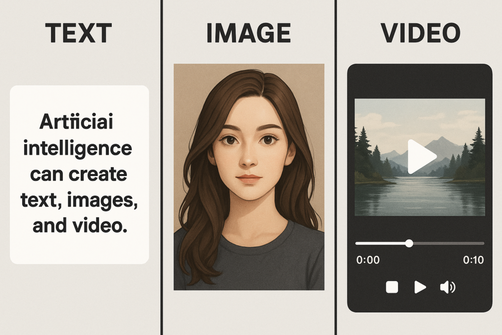 AI Tools for Content Creation across multiple content formats