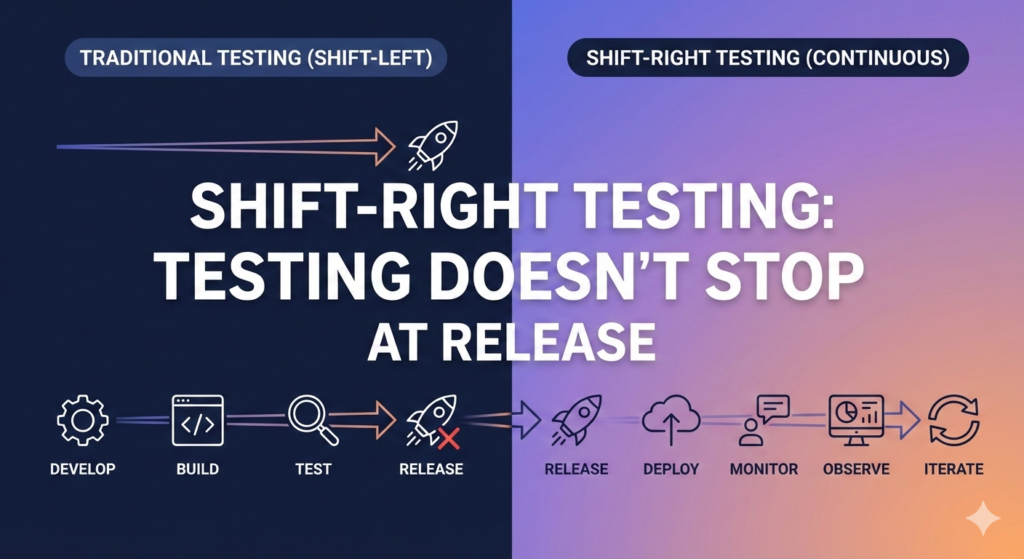 Shift-right testing