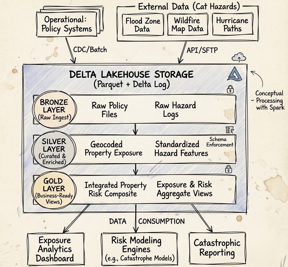Catastrophe Risk Lakehouse Architecture Catastrophe Risk Lakehouse Architecture