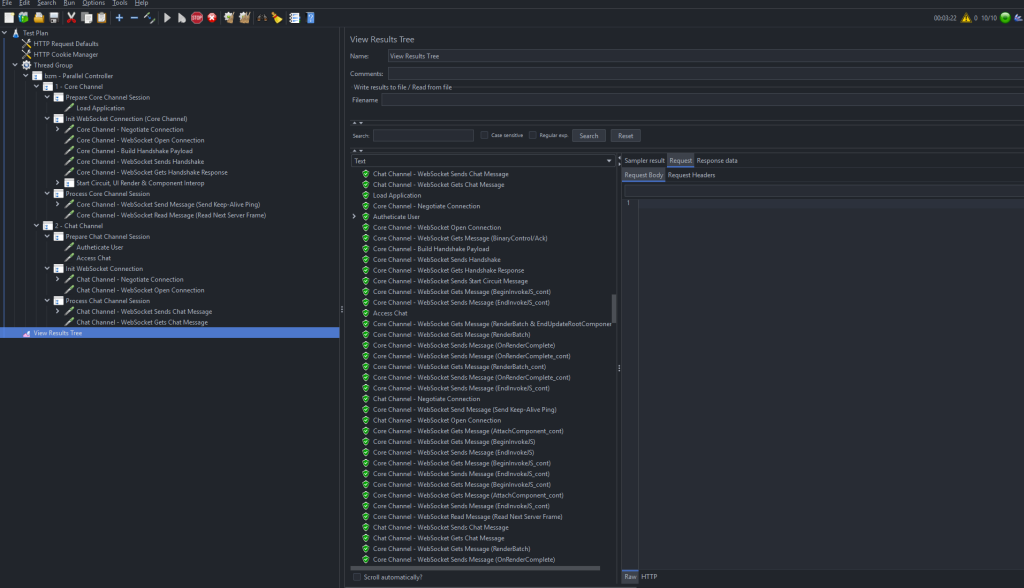 WebSocket Testing with JMeter